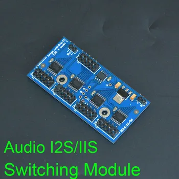 4-sistemski audio I2S / IIS sklopni modul I2S tampon naknada prekidač odaberite 1 od 4 signala