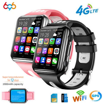 696 H1/W5 4G GPS Wifi location Student/Kids Smart Watch Phone, android system clock app install Bluetooth Smartwatch 4G SIM kartica