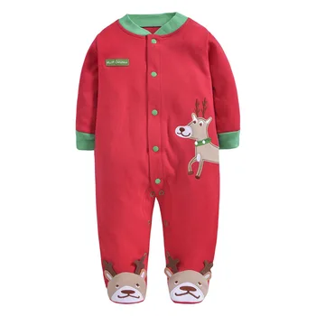 Dječja odjeća 2019 novorođenčad odjeća za spavanje bebe, dječaci odjeća crtani životinja jednorog odjeća za djevojčice Božićni kombinezon za dijete