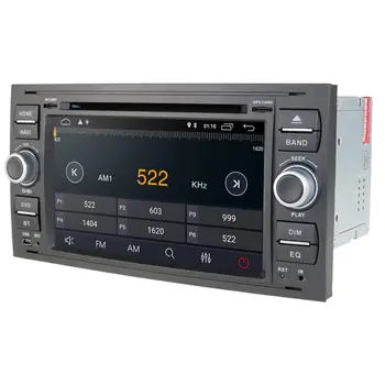 DSP IPS 2 din Android 10 auto-GPS za Ford Mondeo i S-max, Focus i C-MAX, Galaxy Fiesta transit Fusion Connect Kuga DVD-player
