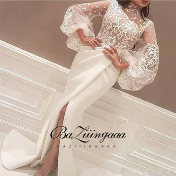 BAZIIINGAAA Luxury 2020 Party elegantan ženski večernje haljine plus size slim tiskano duge večernje haljine idealne za službene zabave
