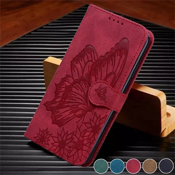 Leptir torbica za telefon Xiaomi Redmi Note 9 Case Redmi Note 9 torbica za Xiomi Redmi Note9 Funda kožna flip novčanik poklopac kartice