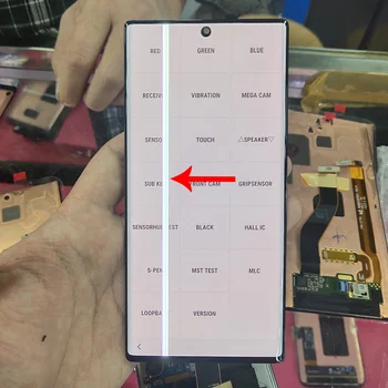 Jedna prodaja AMOLED za Samsung Galaxy Note10 N970F N970F N970U N970 LCD touch screen Digitizer Assembly zamjena Mrtvog piksela