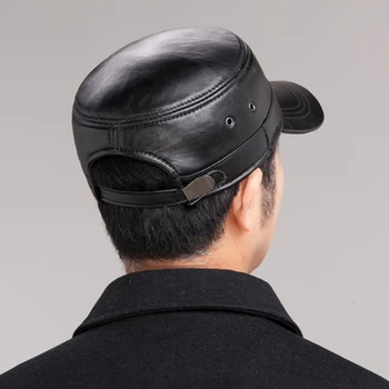 Prirodna koža šešir muška male poklopac visoke kvalitete prvi sloj kožuh vojne kape Snapback odmor turizam je kretanje Proljeće
