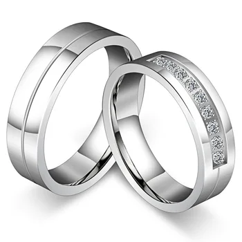 Amazon wish hot style jewelry wholesale fashion personality new zircon ring ring lovers