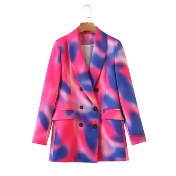 Wixra ženska sportska jakna za jesen proljeće двубортный svakodnevni nova moda dugih rukava kaput High Street odjeća