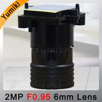Yumiki F0.95 F1.0 6 mm фокусный objektiv 2MP 1/2.7