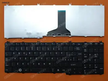 Talijanski izgleda novi laptop zamjena tipkovnice prijenosnog računala TOSHIBA Satellite C650 C660 L650 L670 crna