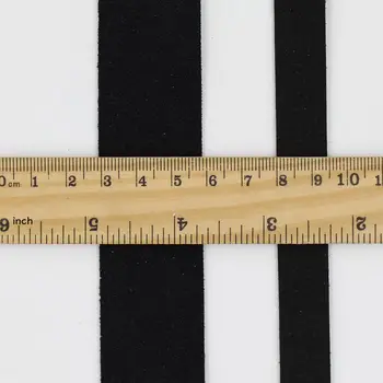 20 m/rola 15 mm/30 mm širina crne antilop kabel za DIY nakit pribor prtljage remen komplet odjeće oko 1,6 mm Debljina