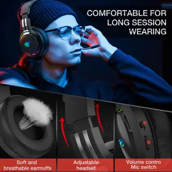 Havit Headphone Stand Stereo Sound Headphone with RGB Backlit For PC Gamer Headset-Holder đonovi baza 2 USB vješalica za slušalice