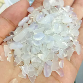 100 g prirodni opal Crystal srušio kamene čestice dragulj mineralni čip prirodne točke perle čakra liječenje ukras