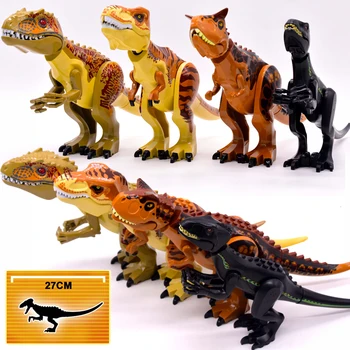 Brutal Raptor Building Jurassic Blocks World 2 MINI Dinosaur Figures Bricks Dino Toys For Children Legoed Dinosaurios Božić