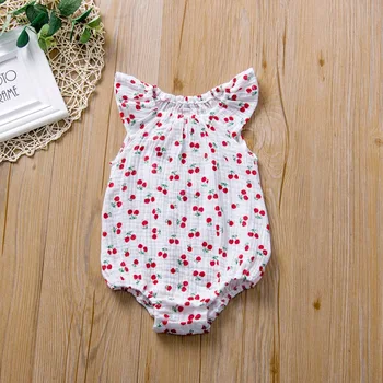 Baby Girls Summer Clothes Baby Bodysuit Printing Baby Romper Triangle Newborn Clothes For Boys Kombinezon Odjeća 0 3 6 24 Mjeseca