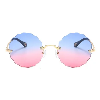 RBROVO cijele retro sunčane naočale Žene brand dizajner sunčane naočale za žene sunčane naočale rimless žene stare Oculos de Sol Gafas