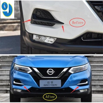 Za Nissan Qashqai J11 Dualis 2018 2019 2020 automobil prednja i stražnja svjetla za maglu obrve poklopac okvir za uređenje ABS kromirani vanjski pribor