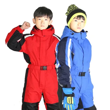 -30 stupnjeva Rusija djeca zima snow suit dječaci djevojčice Snowboard kombinezon djeca tople Skijaške kaput kombinezon Kombinezon DWQ034