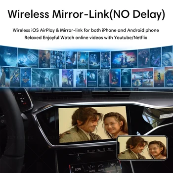 MMB USB Wireless Apple Carplay Smart Box Svirati iOS Android Mirror link Multimedia Video Player Plug And Play Dongle Adapter