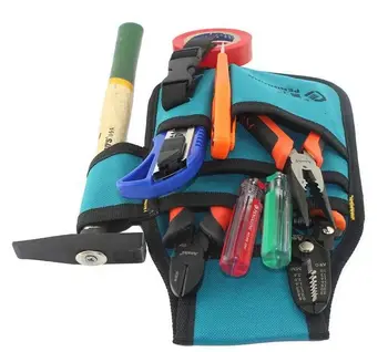 SunRed highquality blue with black electronic new multifunction platna small tool pouches 600D NO. 113 ping