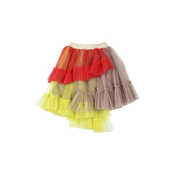 EnkeliBB Child Brand Layed Tutu Dresses RAS Brand Djevojka stilski Catwork showed Design Tutu Dress asimetrična haljina bez rukava