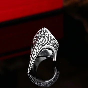 Berba Viking nakit od nehrđajućeg čelika klesanog uzorak prsten za muškarce fancy 2020 novi Vrana lubanju Amulet prsten moda punk nakit