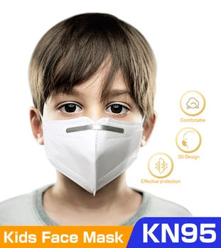Dječaci i djevojčice KN95 pm2.5 Maska za dijete dječje prašina FFFP2 maska za lice anti-magla prozračna 95%filtriranje maska mascaril