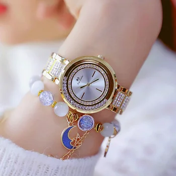 2019 novi dolazak ženske kvarcni satovi luksuzni dijamant elegantne haljine satovi ženski Ručni sat Relogios Femininos saat Clock
