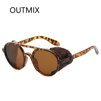 2021 novi Vintage cijele dual Zrake sunčane naočale muška moda gotička steampunk sunčane naočale Žene UV400 nijansu unisex Oculos De Sol