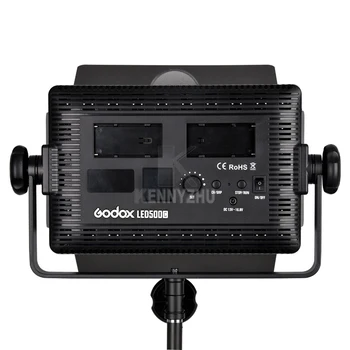 Besplatna dostava DHL Godox LED500C 500 LED Lamp Panel 3300-5600K Bi-color Video Light Lighting LED500W + bežični daljinski upravljač + adapter za napajanje