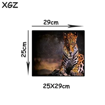 XGZ Animal Tiger Custom Veliki miš Crni dvorac rub zvjezdano nebo Svemir ured računalni stol mat brzina gume нескользящий Xxl