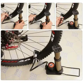 Biciklistička pumpa Инфлятор 160PSI manometar nožna pedala prijenosni vanjskog zraka pumpa vanjska cijev