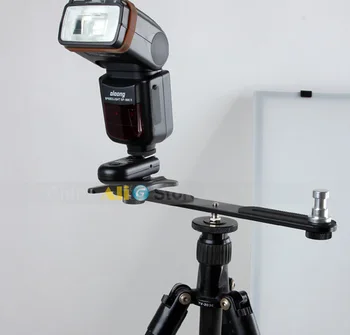 27 cm bljeskalica nosač + 1/4 3/8 dvostruko postolje vijak štand montaža držač fotoaparata pribor za foto-studio