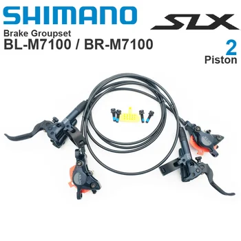 SHIMANO SLX M7100 Hydraulic Brake Groupset рычажные 2 šipke kočnice M7100 s колодками J02A za originalni dijelovi MTB bicikla