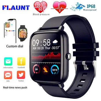Pametni satovi 2021 Muški Ženski sat vodootporan korisničko brojčanik Bluetooth poziv krvni tlak kisika u krvi Smartwatch Pk IWO 46 P8 P9