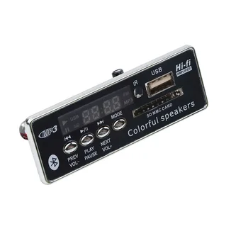 Auto USB Bluetooth car MP3 player dekoder odbora Bluetooth modul Hands-free daljinski upravljač USB FM Aux radio za automobil