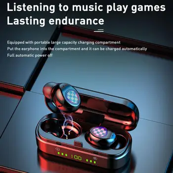 BL V8 Mini TWS Bluetooth 5.0 bežični ergonomski dizajn isporučene slušalice su visoke kvalitete HiFi 9d stereo Earpulg
