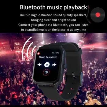 Sat Smart Watch Muškarci Žene Djeca Monitor Otkucaja Srca I Krvnog Tlaka Bluetooth Connect Smartwatch Fitness Za Android 2021