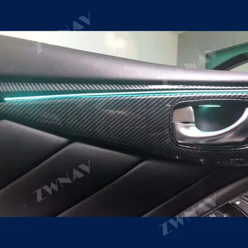 Okolni svjetlo ručka vrata automobila auto dizajniran za Infiniti Q50 QX50 2018 + automobil Auto-unutrašnjost ukrasne atmosferski svjetla