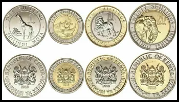1 set 5 kenijski komada afričkih kovanica nova originalna novčić UNC spomen-izdanje trenutno