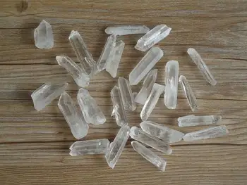 (0.22 funti)AAAA +NATURAL Clear Lemurian Seed Quartz Crystal Points Specimen100g /lot besplatna dostava