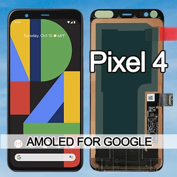 Muški AMOLED za Google Pixel 4 LCD Display je Touch Screen Digitizer Assembly zamjena LCD zaslona za Google Pixel4 lcd display