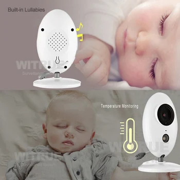 Video baby monitor 3,5-inčni LCD zaslon 2.4 G bežične s 2 Način audio razgovor noćni vid sigurnosne kamere usluga