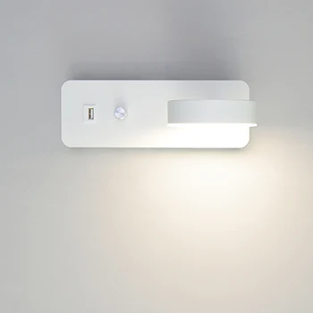 Domaći led zidne svjetiljke DC5V USB charge led zatamnjenje zidne lampe spavaća soba moderne zidne lampe stepenice kabinet dnevni boravak bra