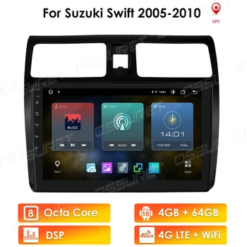 Auto stereo GPS navigaciju multimedijalni player za 2005 2006 2007 2008 2009 2010 Suzuki Swift 10.1