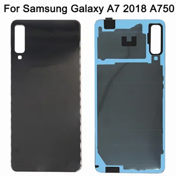 10 kom. novu bateriju Poklopac za Samsung Galaxy A7 2018 A750F SM-A750 stražnje staklo stražnja vrata kućište kućište dio kućišta