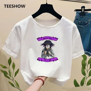 Janpan Truth and Lies Game Printed T-shirt Women Fashion Funny Graphic Tee Shirt Summer Casual Short Sleeve Tops women clothes