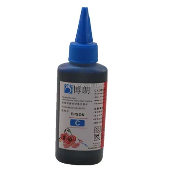 Univerzalna boja tinte 100 ml kompatibilne benzinske tinta za epson all Inkjet Printer for EPSON Dedicated color black ciss INK cartridge