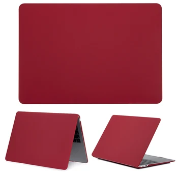 Solid Coque za MacBook Pro Retina 12 13 15 torbica za laptop A1398 A1502 mat PVC torbica za Mac book Air Pro Retina 11 12 13 15 torbica