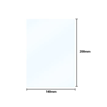 1Pc FEP film za foton smole 3D pisač 140x200mm SLA/LCD Fep listovi 0.15-0.2 mm 3D pisač niti impresora