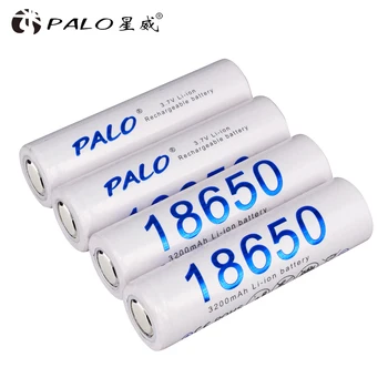 PALO 8 kom./lot original 18650 NCR18650B 3200 mah li-ion punjiva baterija za Panasonic baterije za bljeskalicu svjetla