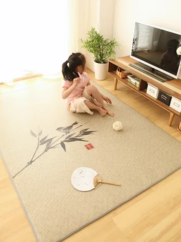 Japanski stil tepih tepih dnevni boravak spavaća soba balkon mat mat godina ratana mat puzati mat kuće